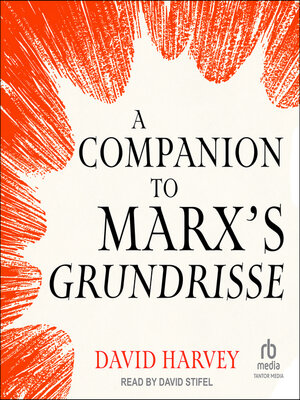 cover image of A Companion to Marx's Grundrisse